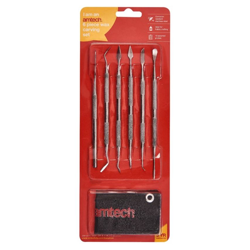 6 Piece Wax Carving Set