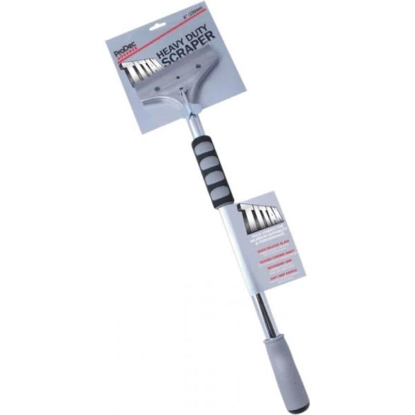 6" Titan Heavy Duty Long Handle Scraper