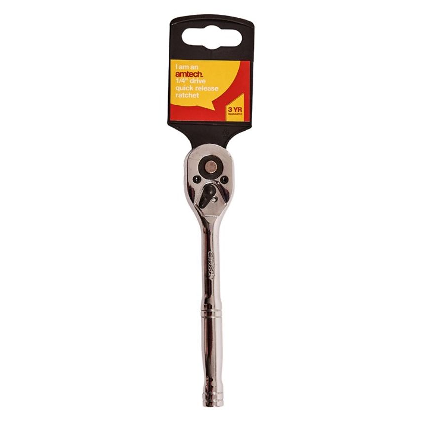 6mm (1/4") Quick Release Ratchet