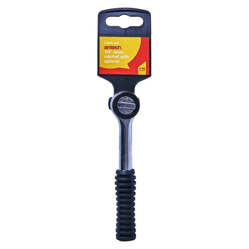 6mm (1/4") Ratchet and Spinner