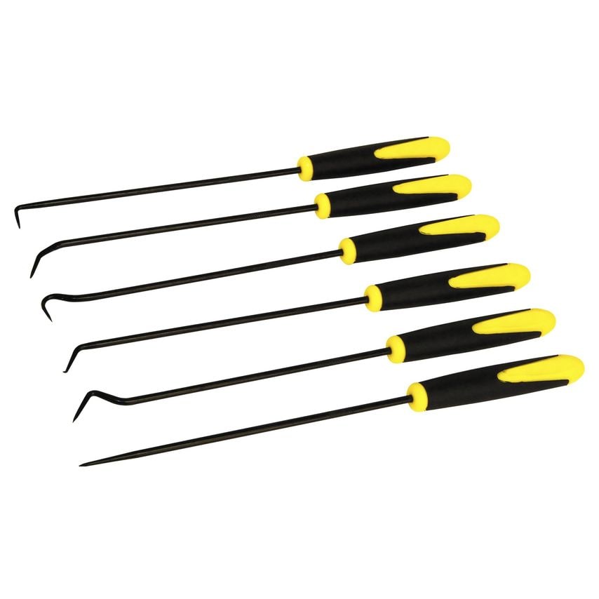 6pc Pick & Hook Set Long Reach