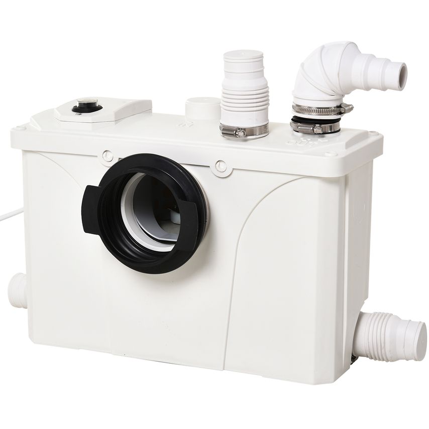 700W Sewage Pump Dirty Waste Water Marine Toilet Disposal Sewage with 4 Inlets