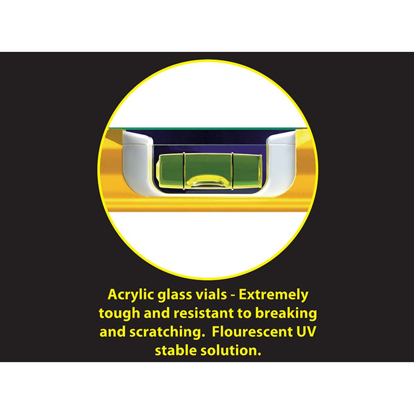70-80 Single Plumb Spirit Level 2 Vial 80cm STB7080