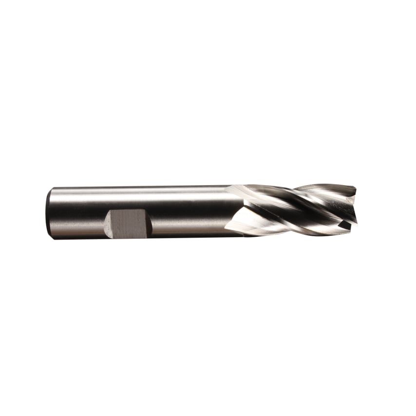 7.0X10 HSCo Multi Flute Flat Shank ISO Short Series End Mill (DIN 844)