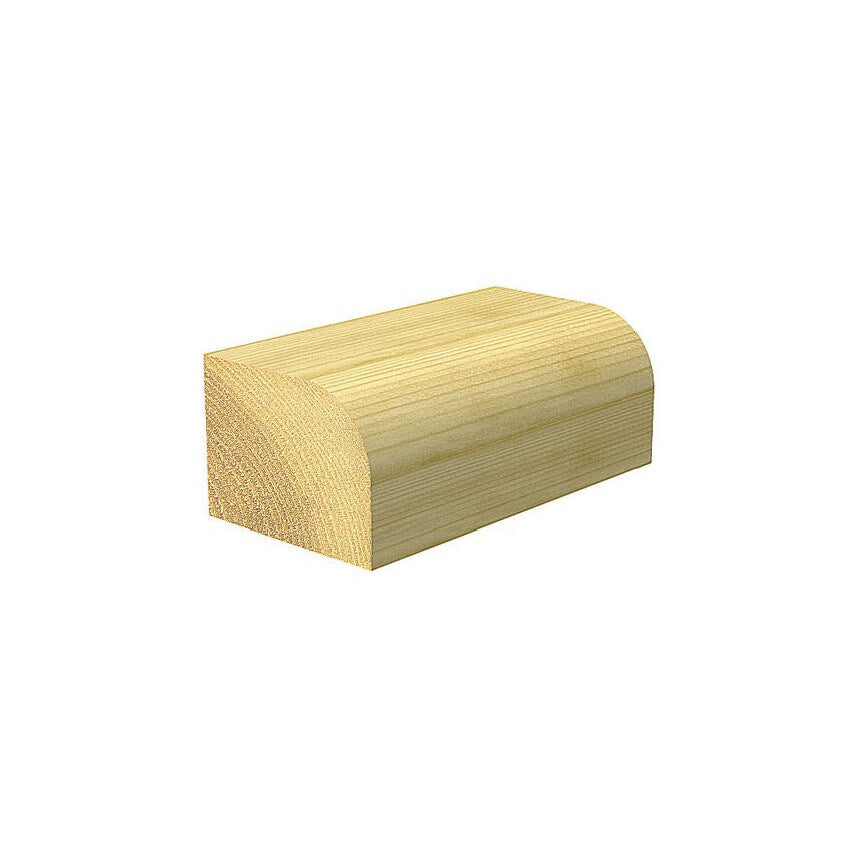 7/10 Ovolo & Rounding over Cutter, 4mm Radius with 1/4" Shank