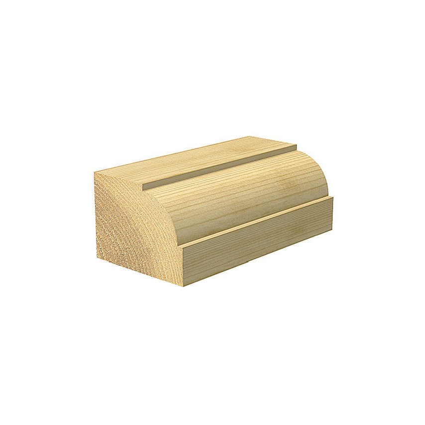 7/10 Ovolo & Rounding over Cutter, 4mm Radius with 1/4" Shank