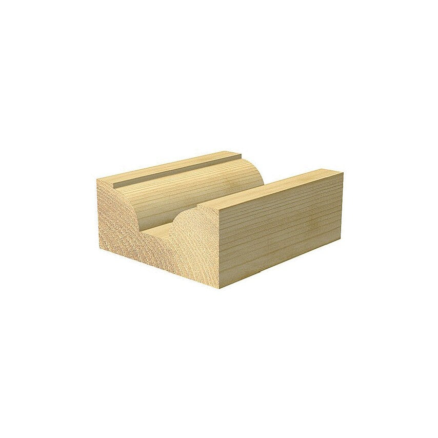 7/10 Ovolo & Rounding over Cutter, 4mm Radius with 1/4" Shank