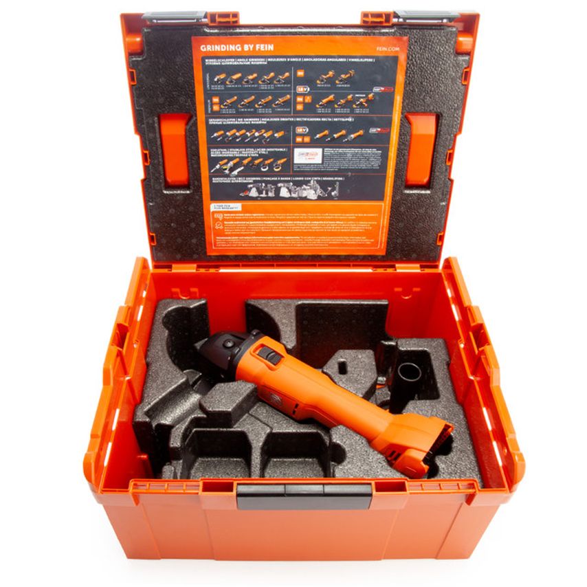 71220261000 Ccg 18-125-10 As 18V AMPShare 125mm Angle Grinder (Body Only) In L-Boxx