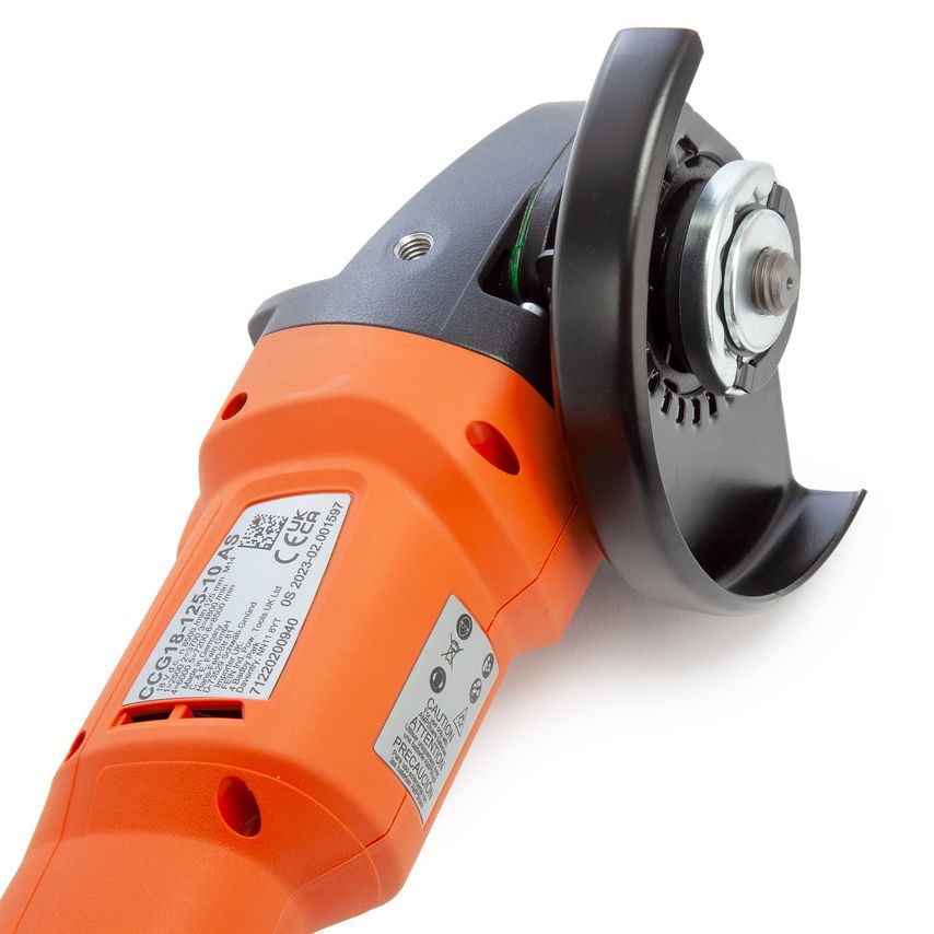 71220261000 Ccg 18-125-10 As 18V AMPShare 125mm Angle Grinder (Body Only) In L-Boxx