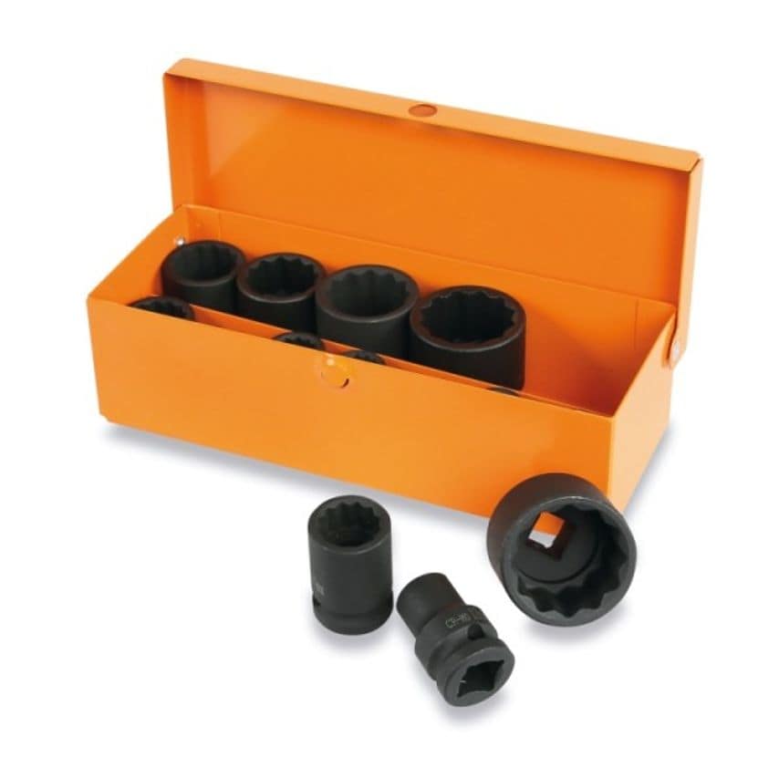 720B/C12-12 Impact Sockets In Case Set of 12