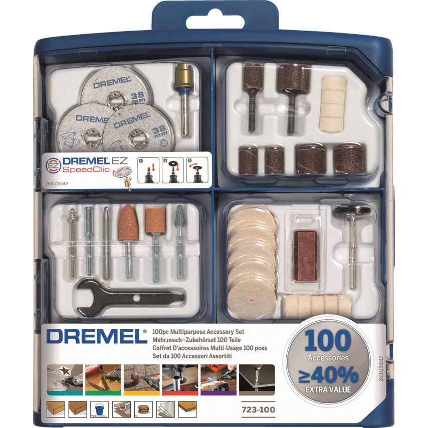 723 Multi-Purpose Accessory Set 100 Piece - 2615S723JA