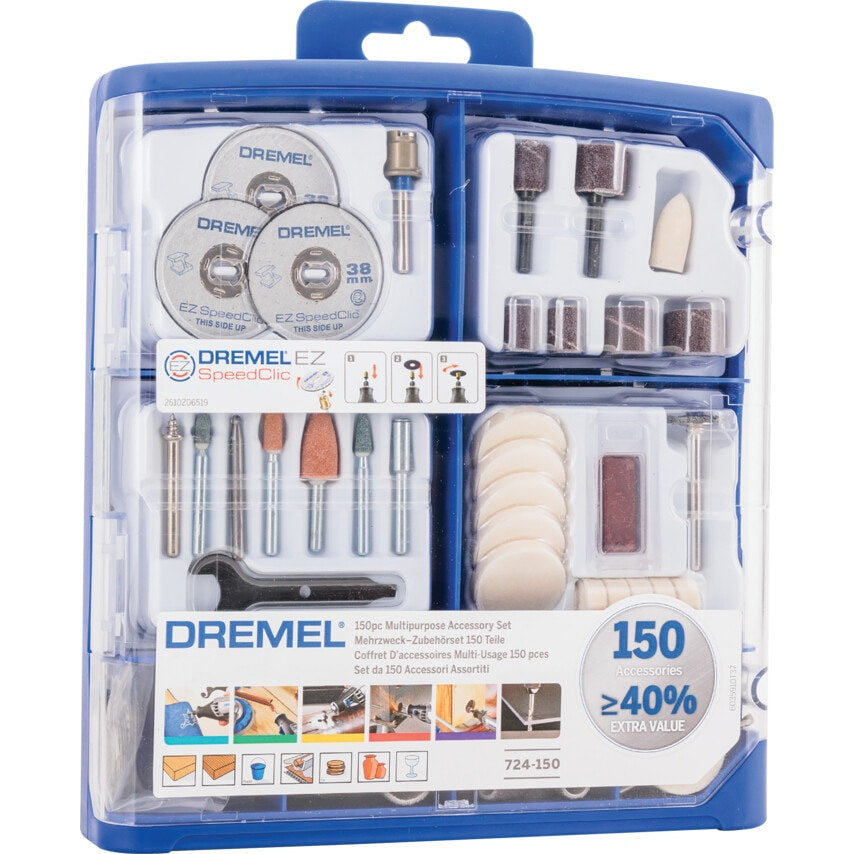 724, 150 Piece Multi-purpose Accessory Set