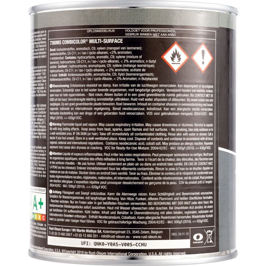 7337MS CombiColor Gloss Green Multi-surface Paint - 750ML