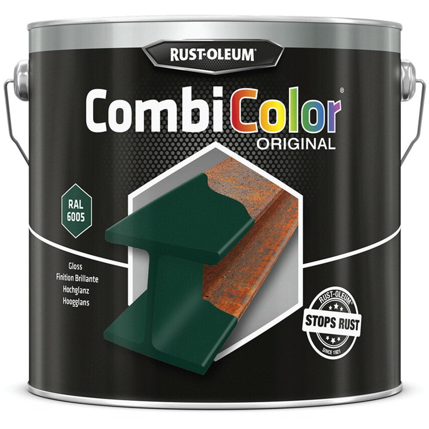 7337 Combicolor Moss Green Metal Paint - 2.5LTR