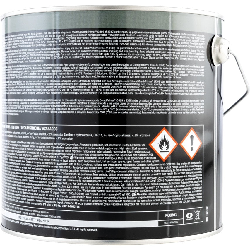 7337 Combicolor Moss Green Metal Paint - 2.5LTR