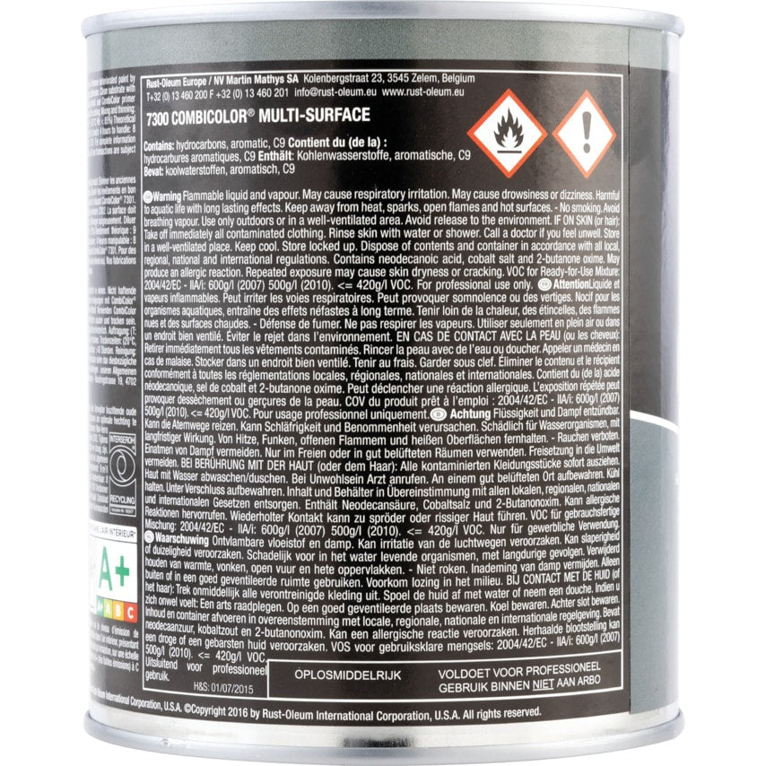 7343MS CombiColor Gloss Light Yellow Multi-surface Paint - 750ML