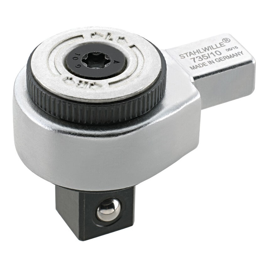 735/10 Ratchet Insert Tool Rev. 1/2" S/D 9 x 12 Torque Wrench 100Nm