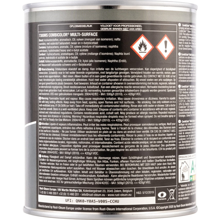 7379MS Black CombiColor Multi-surface Gloss 750ML