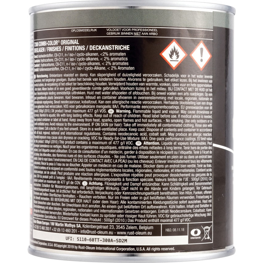 7381 Combicolor Light Grey Metal Paint - 750ML