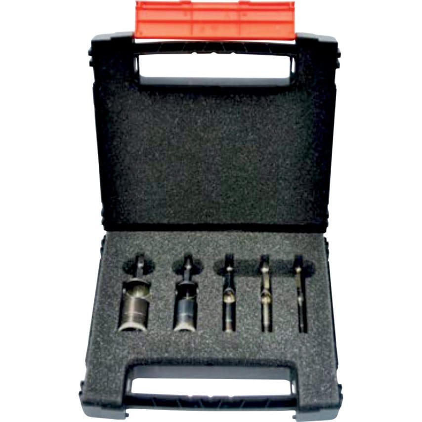74100-1 Red Ten WETDRY 5 Piece Diamond Porcelain Drill Set
