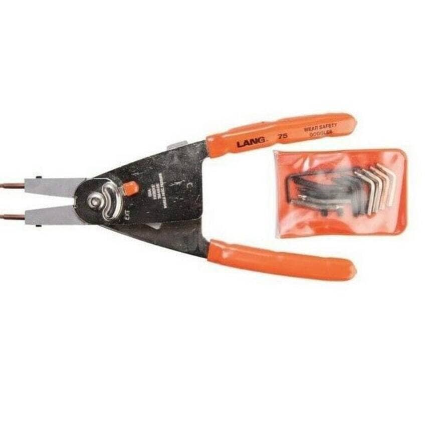 75 Quick Switch Pliers with Automatic Ratchet Lock and Tip Kit