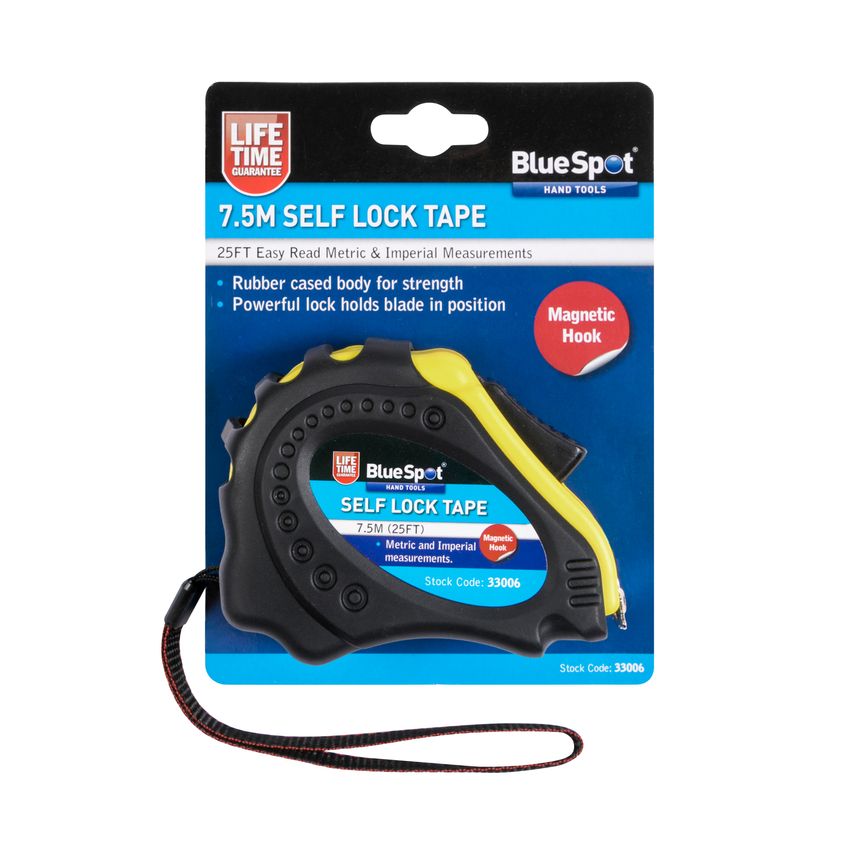 7.5m Self-Lock Tape Measure