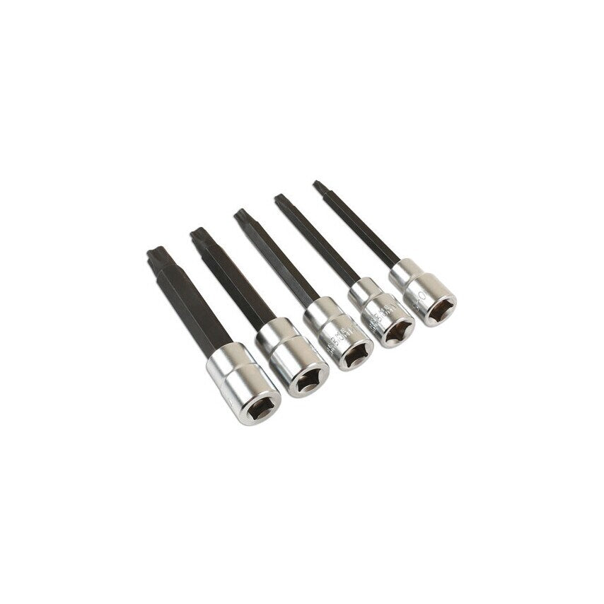 7608 Mortorq Socket Bit Set 3/8"D 5 Piece