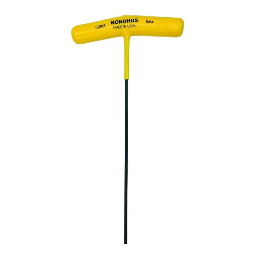 7/64" T-Handle Hex 6" Hex Blade, 7/64", 15206