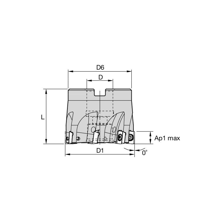 7690VA09-A040R Milling Toolholder