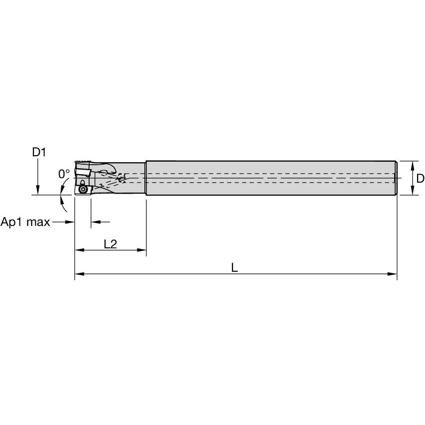 7690VA09CA020Z3R40 Milling Toolholder