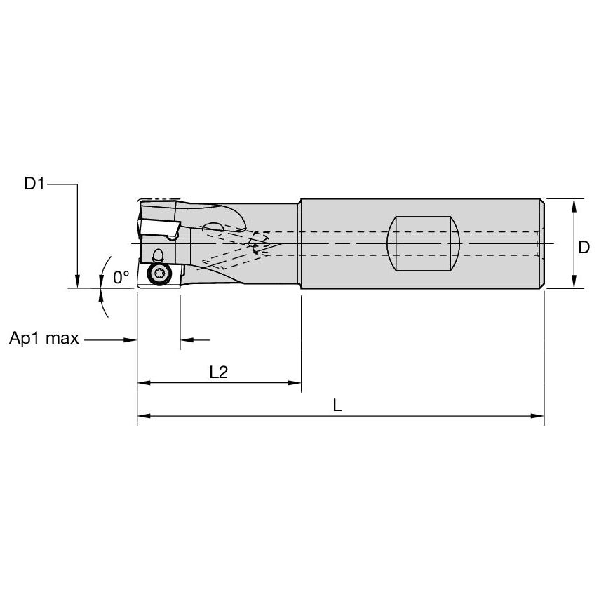 7690VA09WA012R Milling Toolholder
