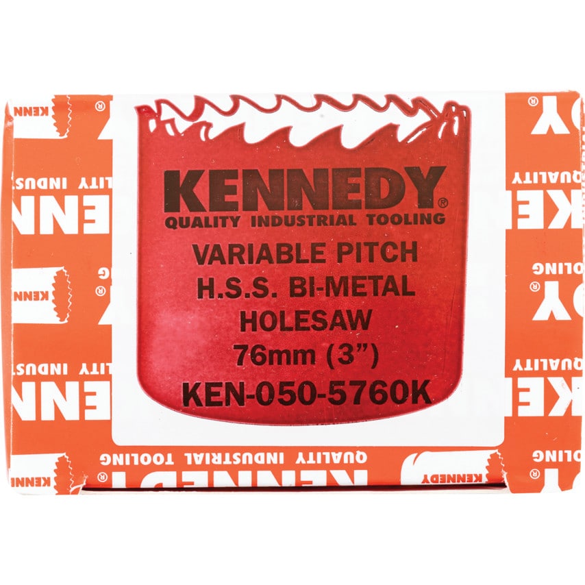 76mm Diameter (3") Bi-Metal V/P Holesaw