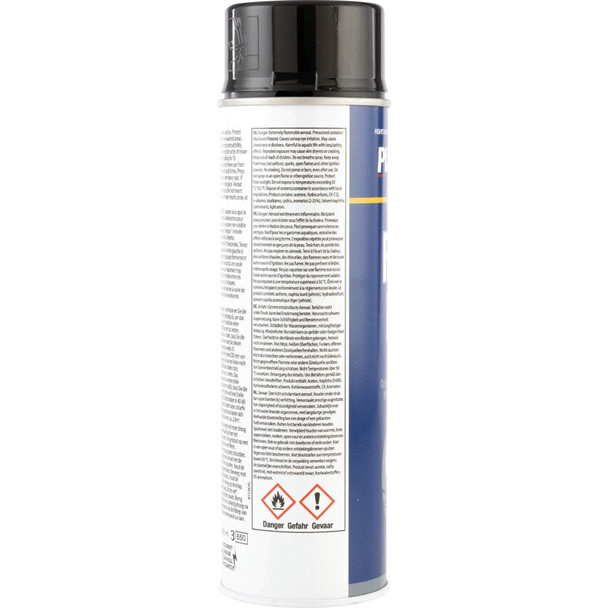 783 Rust Not Metal Protection Gloss Black Aerosol Paint - 500ML