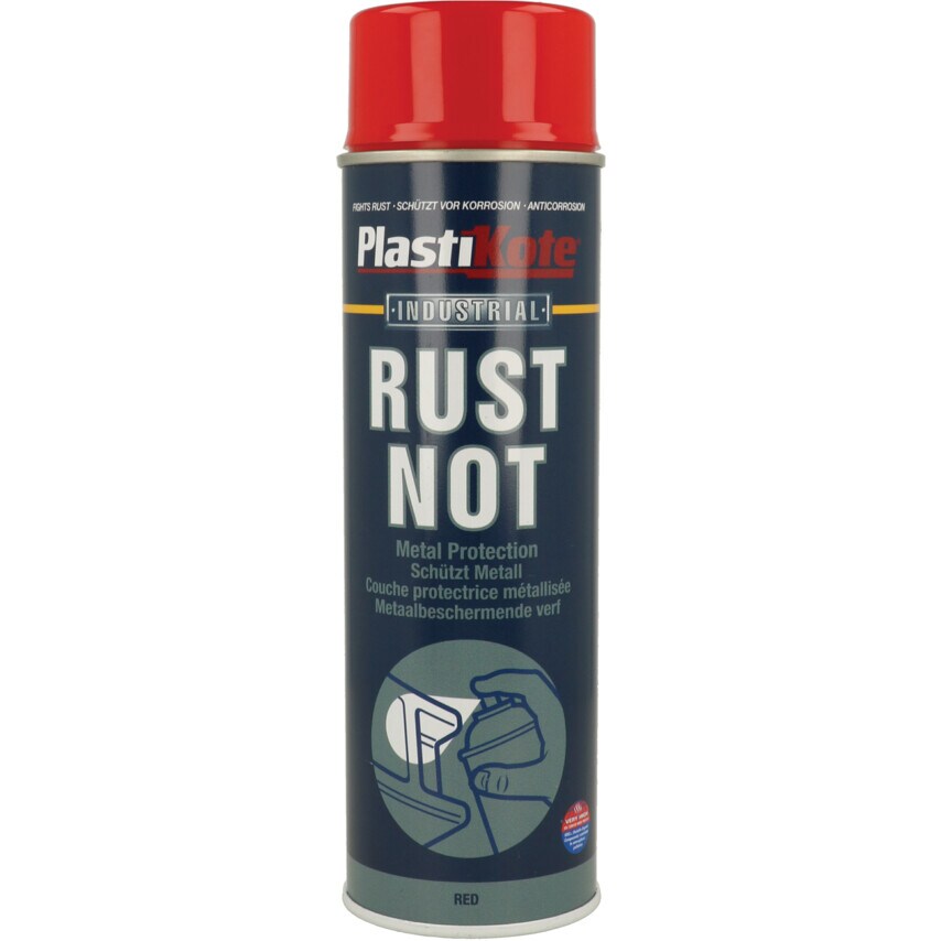 786 Rust Not Metal Protection Fire Red Aerosol Paint - 500ML