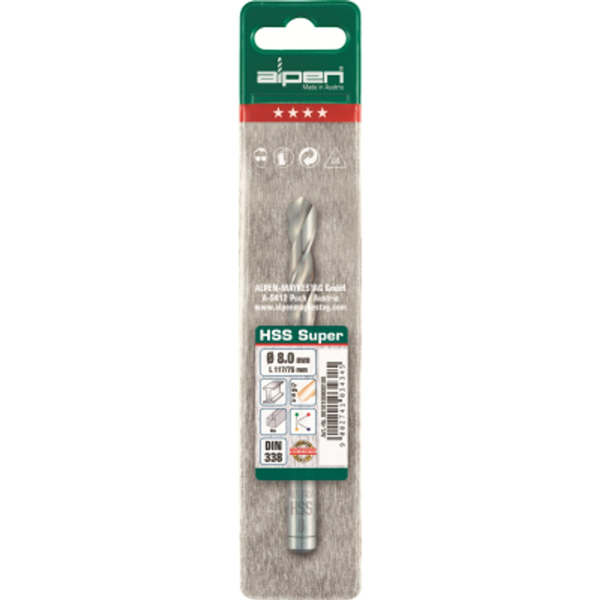 7.90mm HSS Pro Ground Jobber Drill (Pack of 10)