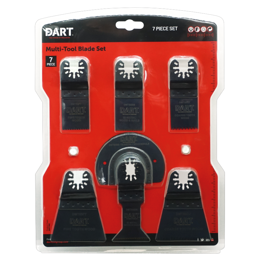 7PC Multi-tool Blade Set