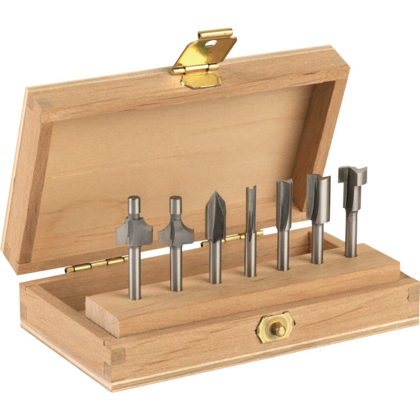 7 Piece Multi-Purpose Router Bit Set REF.660 - 26150660JA