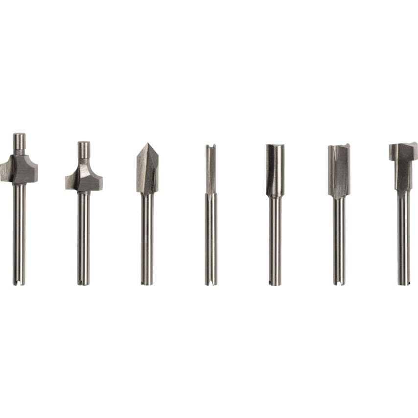 7 Piece Multi-Purpose Router Bit Set REF.660 - 26150660JA