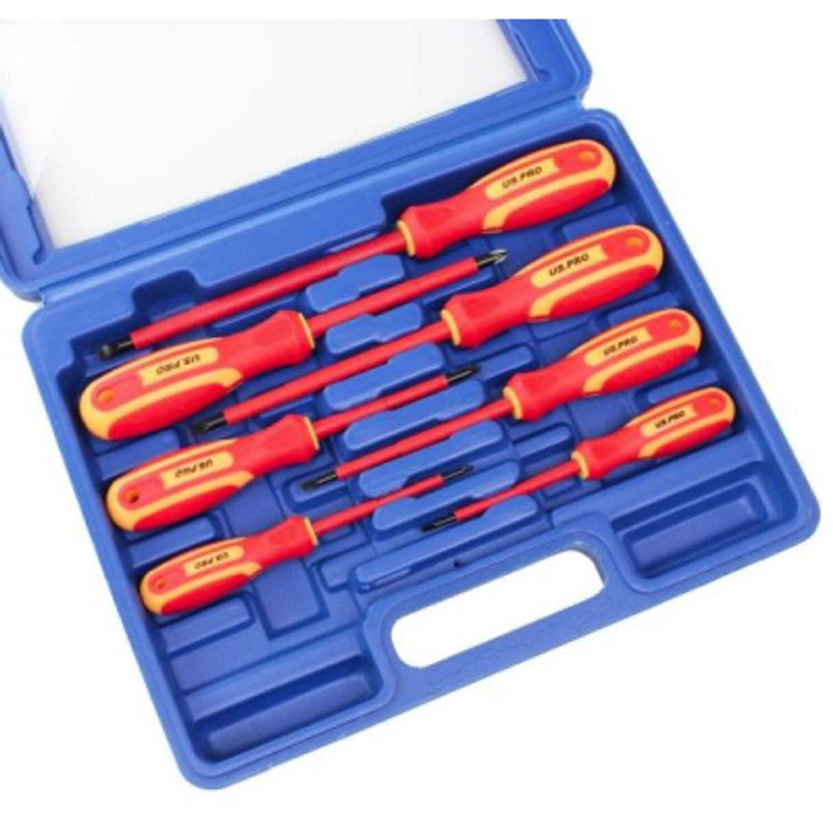 7 Piece VDE Insulated Electricians Screwdriver Set
