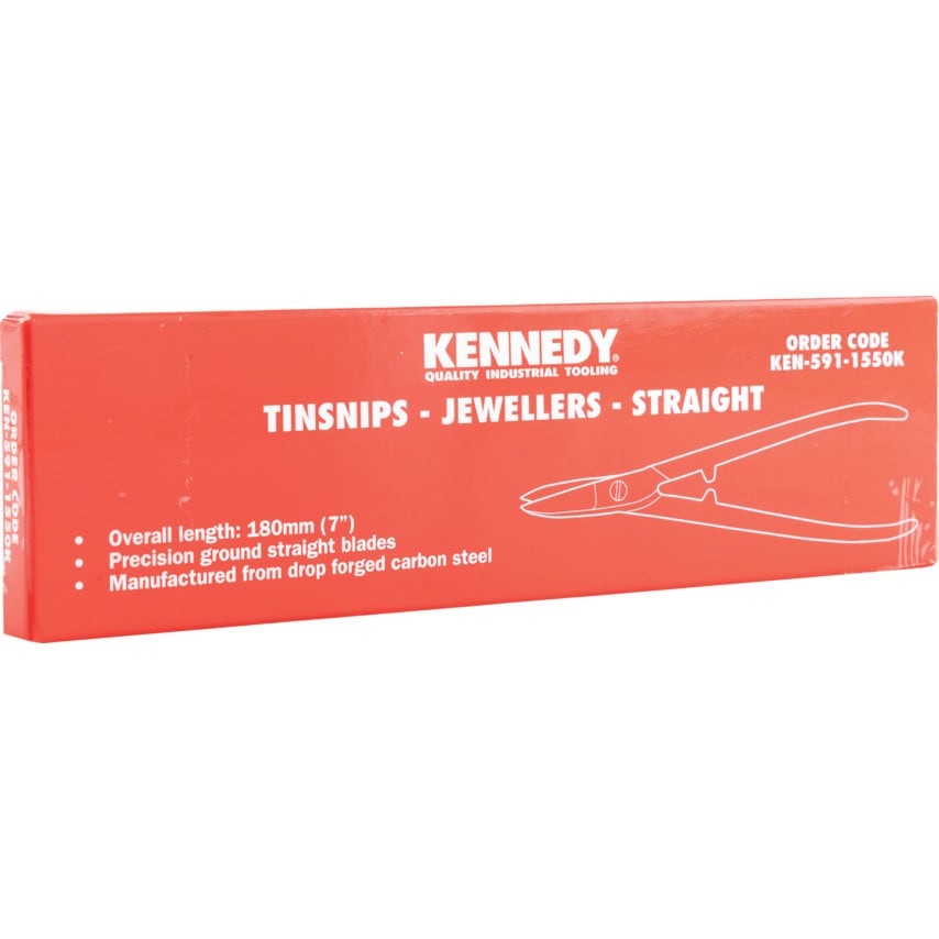 7" Straight Blade Jewellers Snips