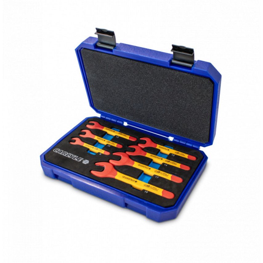 7pc Insulated Open End Spanner Set VDE