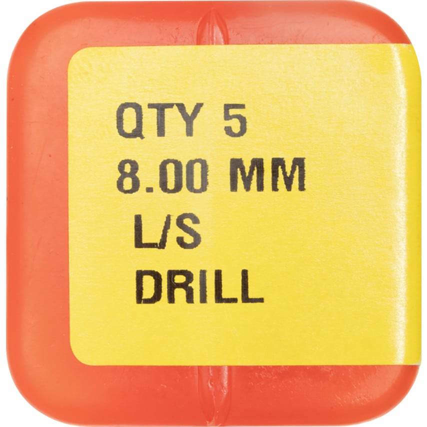 8.00MM HSS S/S L/S Drill