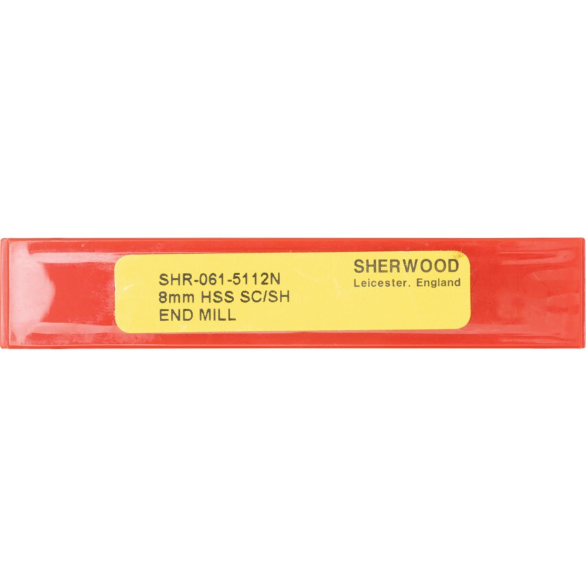 8.00MM HSS Threaded Shank Multi Flute End Mills