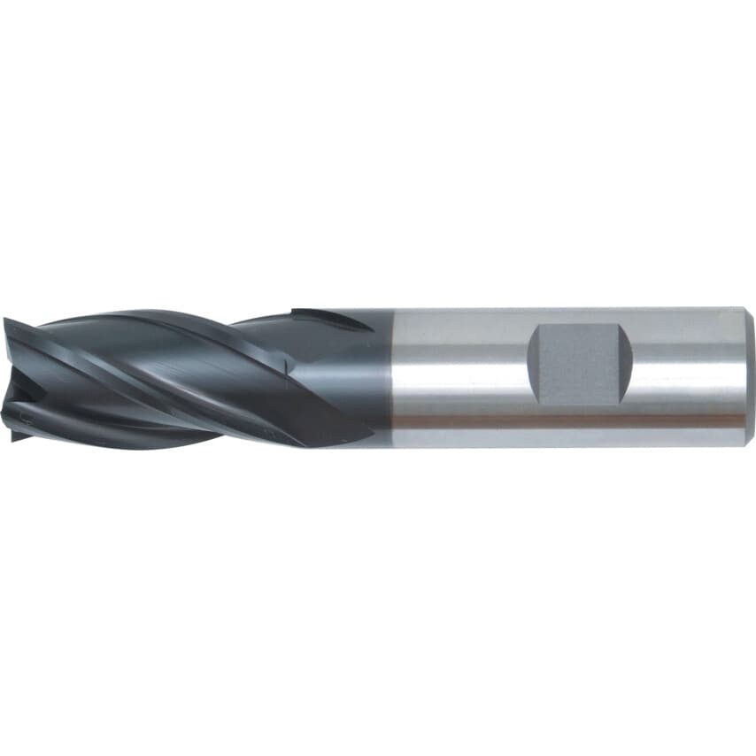 8.00MM Series 95 HSS-E PM Weldon Shank 4 Flute End Mills - Peak Power Coated