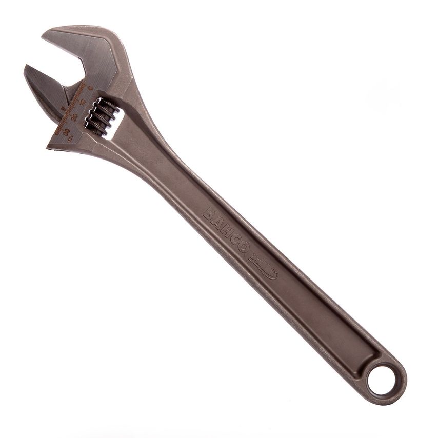 8073 Adjustable Wrench 12IN/300mm - 34mm Jaw Capacity