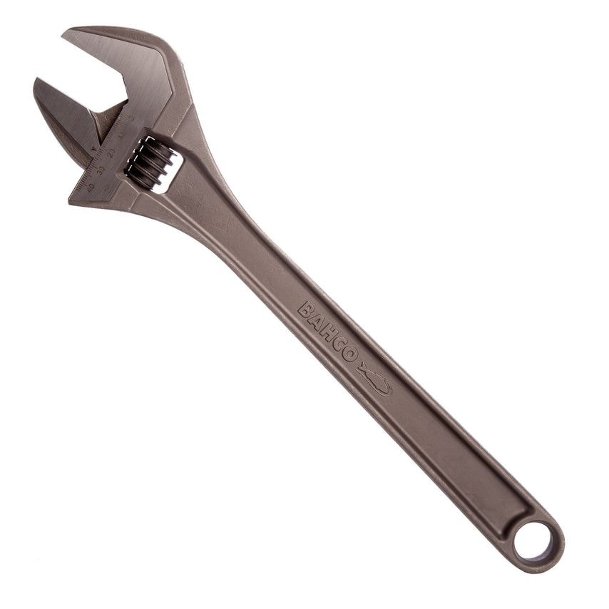 8074 Adjustable Wrench 15IN/380mm - 44mm Jaw Capacity