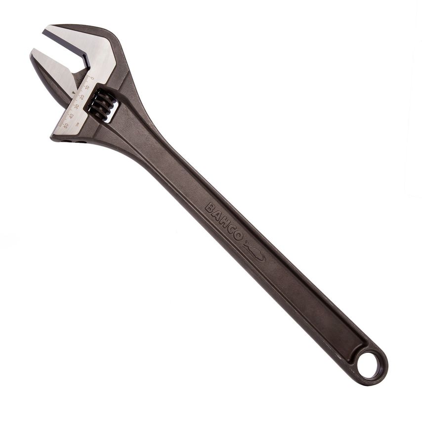 8075 Adjustable Wrench 18IN/455mm - 53mm Jaw Capacity