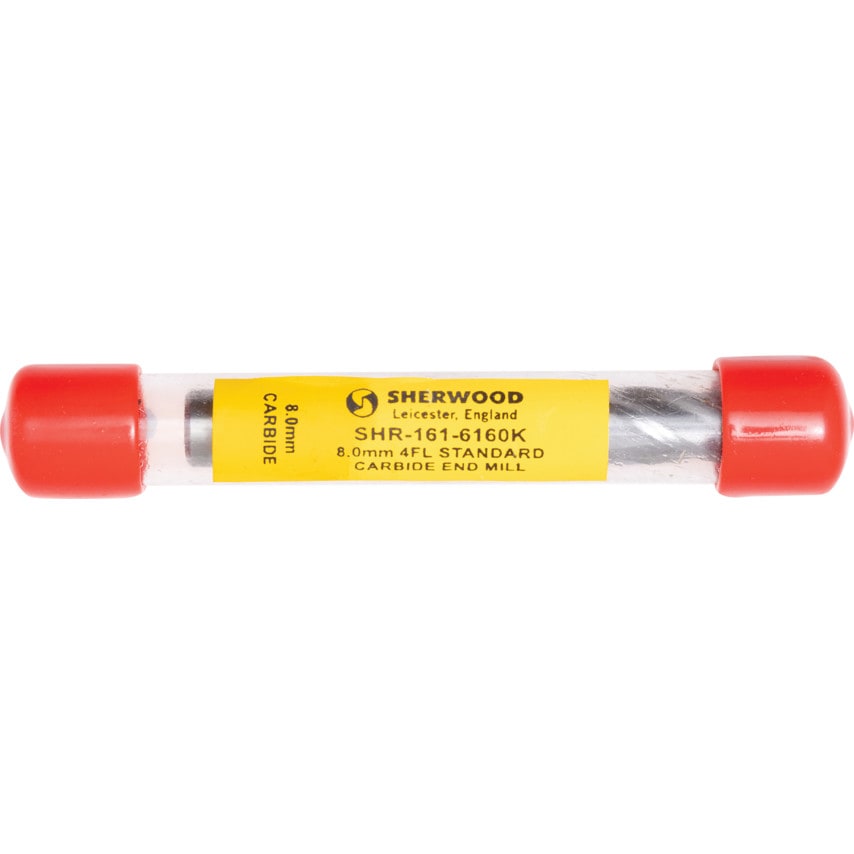 8.0MM 4FL Standard Carbide End Mill