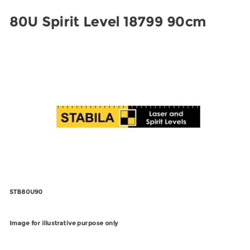80U Spirit Level 18799 90cm