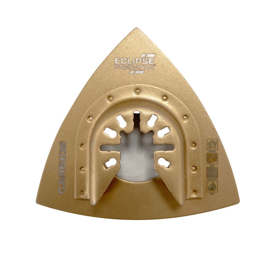 80mm Carbide Grit Triangular Rasp Oscillating Multi-Tool Blade